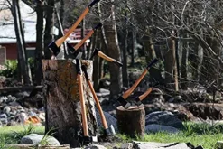 1844 Helko Werk Germany Förster 7 Piece Axe Set Black