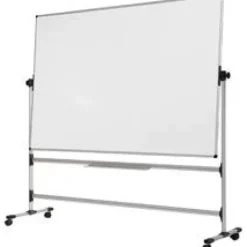 212 Main MV Reversible Dry Erase Revolving Easel Silver