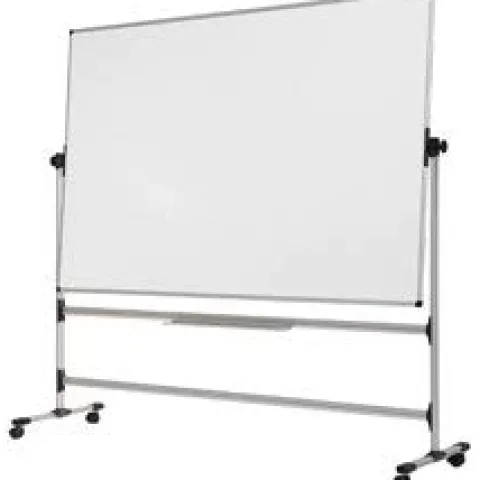 212 Main MV Reversible Dry Erase Revolving Easel Silver