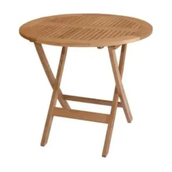 212 Main Windsor Round Picnic Folding Table 31 in. Multicoloured