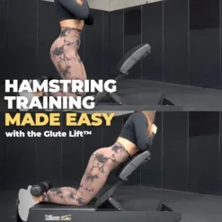 Ab Coaster Nordic Curl™ – Hamstring and Glute Strength Training Machine Black