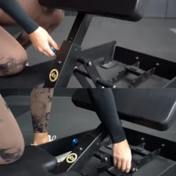 Ab Coaster Nordic Curl™ – Hamstring and Glute Strength Training Machine Black