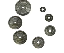 Ader Olympic 2″ Gray Plates (455)