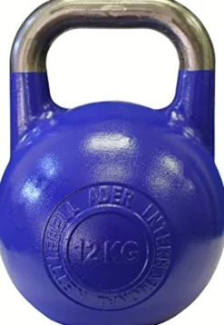 Ader Sporting Goods Ader Pro-grade Int’l Kettlebells Set 14pcs with DVD – 7 Pairs (8-32kg) X2 Rainbow
