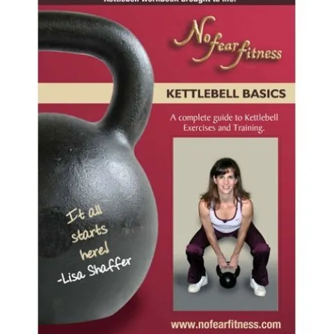 Ader Sporting Goods Ader Premier Kettlebell Set w/DVD & Rack- (4, 6, 8, 10, 12, 16, 20kg) Grey
