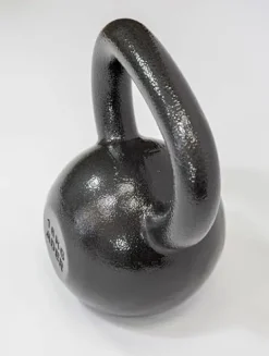 Ader Sporting Goods Ader Premier Kettlebell Set w/DVD & Rack- (4, 6, 8, 10, 12, 16, 20kg) Grey