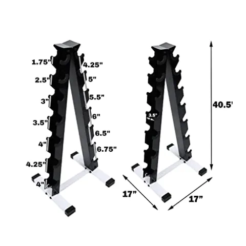 Ader Sporting Goods Octagon Rubber Dumbbells Pair Black