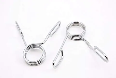 Ader Sporting Goods Olympic Universal Bench with EZ Grip Plates & Bar – White