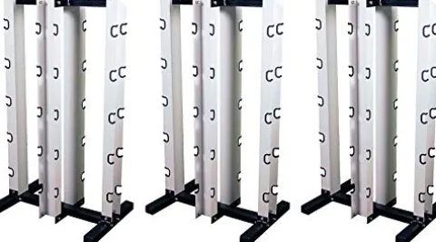 Ader Sporting Goods Rubber Dumbbell Set Black