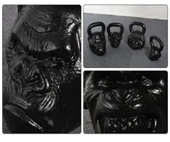 ADIEN DIY Custom Monkey Bobels 36lb Cast Iron Foot Heavy Home Gym Exercise