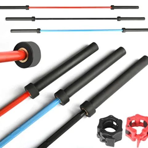 ADIEN Olympic Barbell Shaft 86.6″ Red