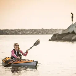 Advance Elements AdvancedFrame Sport Inflatable Kayak AE1017-O Orange/Gold Blue