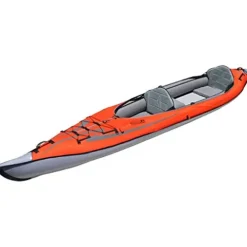 ADVANCED ELEMENTS AE1007-E AdvancedFrame Convertible Elite Inflatable Kayak Red