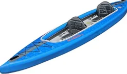ADVANCED ELEMENTS AirVolution 2 Drop-Stitch Inflatable Tandem Kayak – Blue