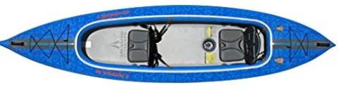 ADVANCED ELEMENTS AirVolution 2 Drop-Stitch Inflatable Tandem Kayak – Blue