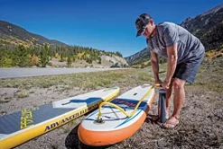 ADVANCED ELEMENTS Fishbone EX Inflatable Stand Up Paddle Board White