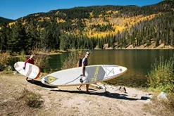 ADVANCED ELEMENTS Fishbone EX Inflatable Stand Up Paddle Board White