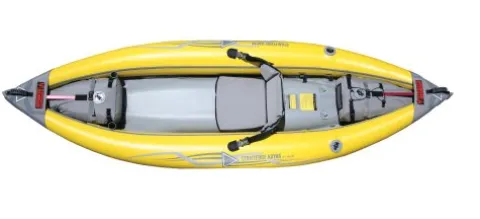 ADVANCED ELEMENTS StraitEdge Inflatable Kayak Yellow/Gray
