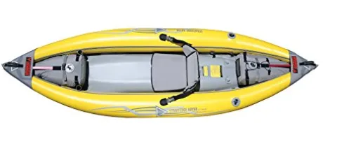 ADVANCED ELEMENTS StraitEdge Inflatable Kayak Yellow/Gray