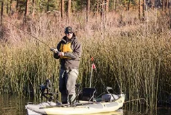 ADVANCED ELEMENTS Straitedge Angler Pro Inflatable Fishing Kayak Khaki