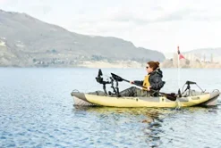 ADVANCED ELEMENTS Straitedge Angler Pro Inflatable Fishing Kayak Khaki