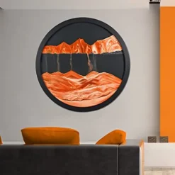 AECEVAN Wall Mount 3D Sand Art Sculpture H