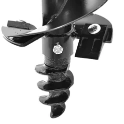 AGKNX ToolTuff Model 1000 Heavy Duty 3-Point Post Hole Digger with 6″ & 9″ Auger Yellow