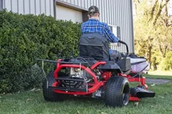 Agri-Fab 45-0628 Zero Turn Riding Lawn Mower Sprayer with Boom and Wand 15-Gallon Capacity White