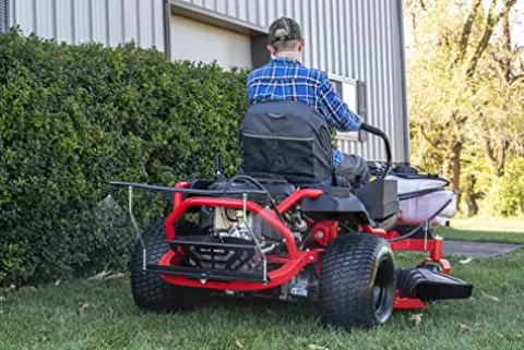 Agri-Fab 45-0628 Zero Turn Riding Lawn Mower Sprayer with Boom and Wand 15-Gallon Capacity White