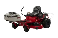 Agri-Fab 45-0628 Zero Turn Riding Lawn Mower Sprayer with Boom and Wand 15-Gallon Capacity White