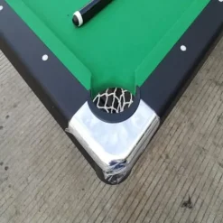 AiAigpt Premium 5.5 Ft Pool Table Green Velvet Cloth with Accessories