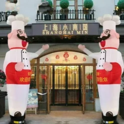 Air Dance Star Inflatable Chef Lights Dancing Balloon Doll Arch