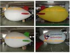 Air-Ads Supplies Giant Inflatable Advertising Blimp White
