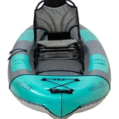 AIRE IK Angler Inflatable Kayak 11ft Teal/Gray
