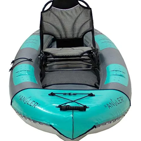 AIRE IK Angler Inflatable Kayak 11ft Teal/Gray