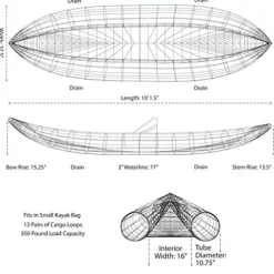 AIRE Lynx 1 Inflatable Kayak Orange