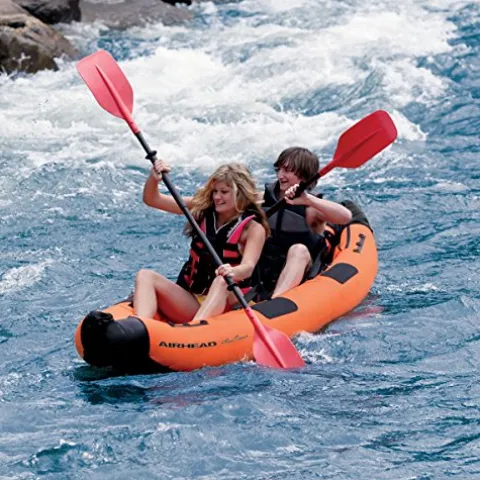 AIRHEAD Montana Kayak Two Person Inflatable Kayak White