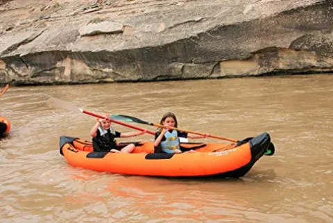 AIRHEAD Montana Kayak Two Person Inflatable Kayak White