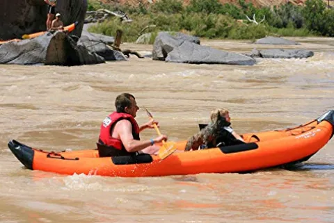 AIRHEAD Montana Kayak Two Person Inflatable Kayak White