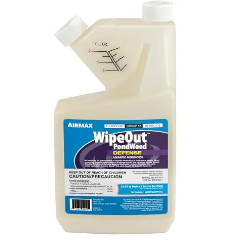 Airmax Wipeout Pond Weed Defense Herbicide 32 Ounce White