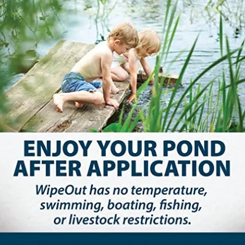 Airmax Wipeout Pond Weed Defense Herbicide 32 Ounce White