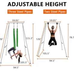 Ajikgn Yoga Stand Inversion Swing Frame Green