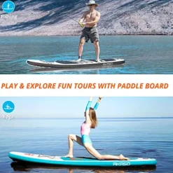AKASO Inflatable Stand-Up Paddleboard Green