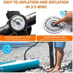 AKASO Inflatable Stand-Up Paddleboard Green