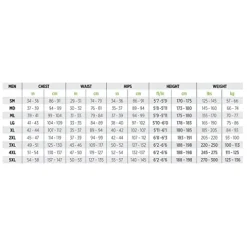 AKONA Men’s 5mm Phantom Quantum Stretch Full Suit – 3XLarge