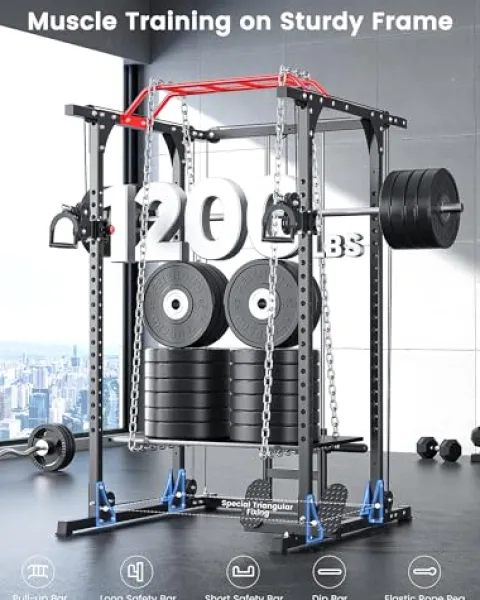 AKYEN Power Cage with Cable Crossover System Black