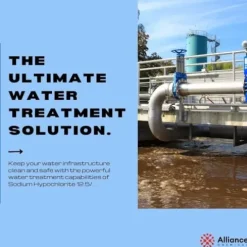 Alliance Chemical Sodium Hypochlorite 12.5% Pool Chlorine & Water Treatment Full Pallet