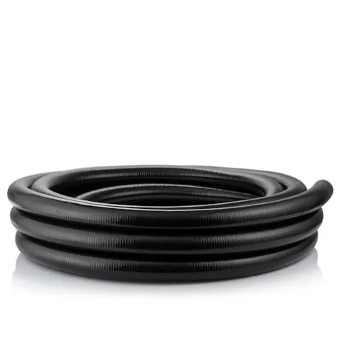 Alpine Corporation 100′ PVC Ultra-Flex Hose 3″ Inside Diameter Black