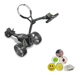 AMBA7 Motocaddy M3 GPS Electric Caddy Cart Bundle Black