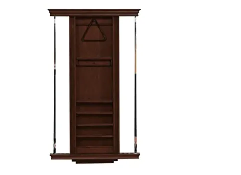 AMERICAN HERITAGE BILLIARDS Venice Cue Rack + Suede Finish